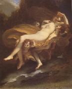 Pierre-Paul Prud hon The Abduction of Psyche (mk05) Sweden oil painting artist